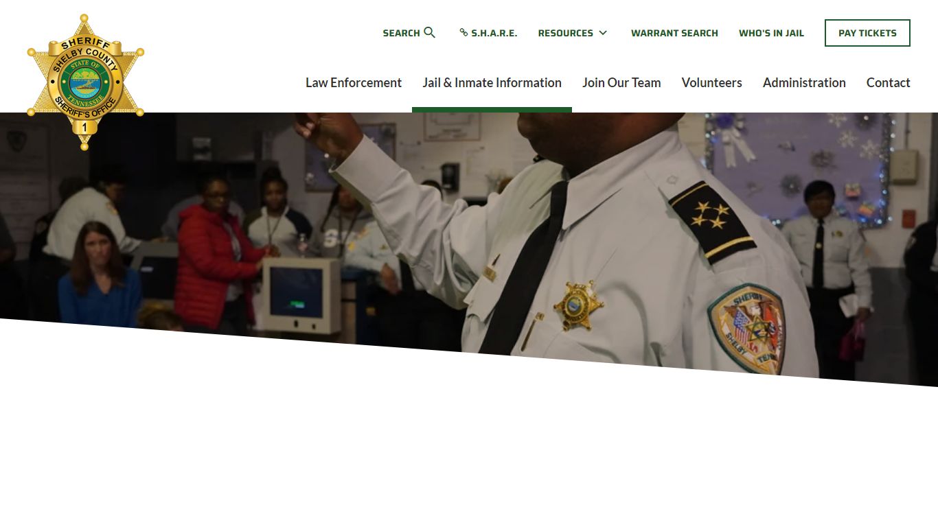 Jail & Inmate Information | Shelby County Sheriff's Office